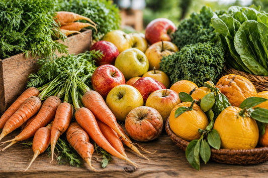 image of vegetables representing food sustainability